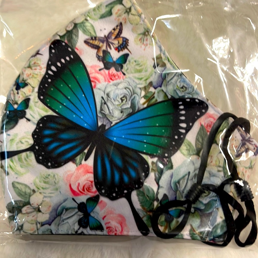 Butterfly face mask